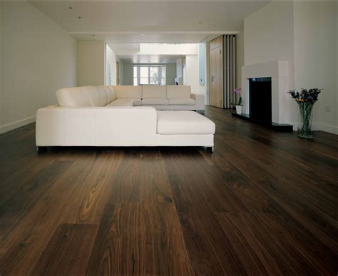 Walnut Flooring In A Contemporary Living Room Carlisle Wide Plank Floors Walnut Floors