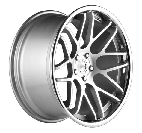 Vertini RFS2 5 Brushed Silver Chrome Lip PowerHouse Wheels Tires