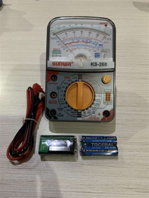 Jual Avometer Multitester Multimeter Analog Sunwa KS 268 Di Seller King