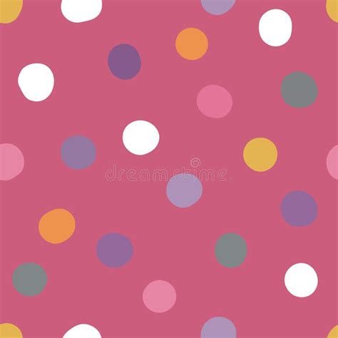 Seamless Neutral Polka Dots Pattern Abstract Background Stock Vector Illustration Of Ornament