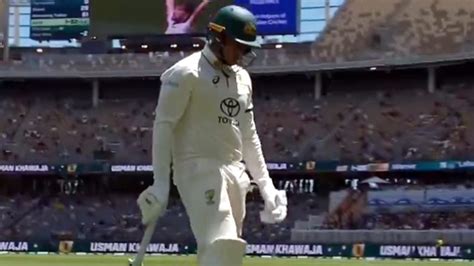 Aus Vs Pak St Test Usman Khawaja Wears Black Armband After Icc S