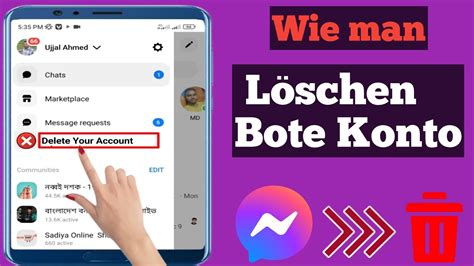 So L Schen Sie Ein Messenger Konto Messenger Konto L Schen