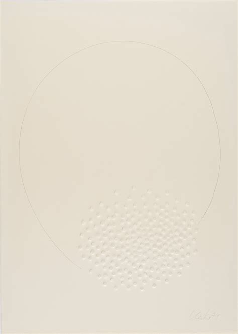 Towards Abstraction Online Only G Nther Uecker Hommage Fontana