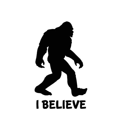 Bigfoot Sasquatch Vinyl Decal Car Truck Etsy