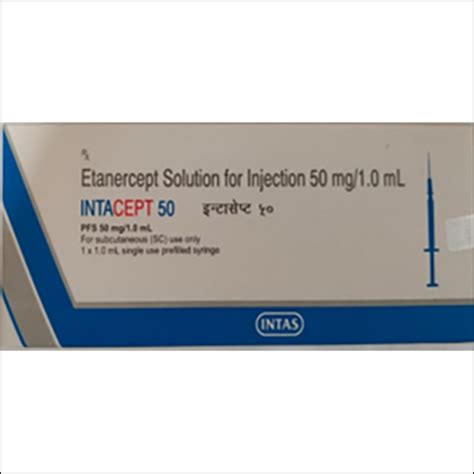 Etanercept Solution Injection 50mg Suitable For Suitable For All At Best Price In New Delhi