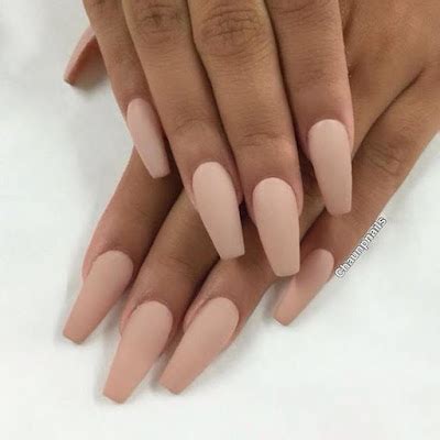 41 Classy Nude Coffin Nails Designs That You Can Copy Today Style Afrika