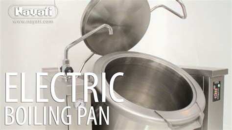 Automatic Electric Tilting Boiling Pan Youtube