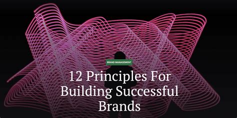 12 Principles For Building Successful Brands Dark Square