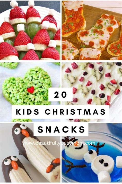 20 Fun And Easy Christmas Snacks For Toddlers Beautifully Busy Mom