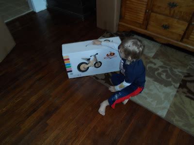 Kinderfeets Wooden Chalkboard Finish Balance Bike Review Giveaway