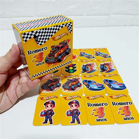 Lembrancinha Hot Wheels Jogo Da Mem Ria Elo
