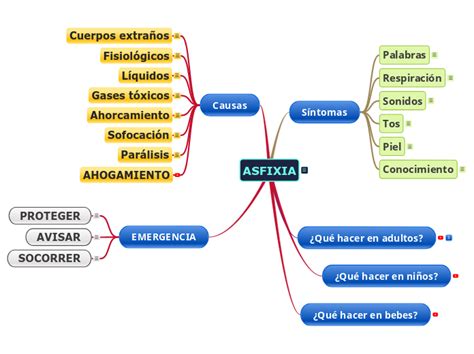 ASFIXIA Mind Map