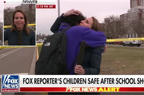 Fox reporter Alicia Acuna reunites with son on-air after Denver high school shooting - Narrative ...