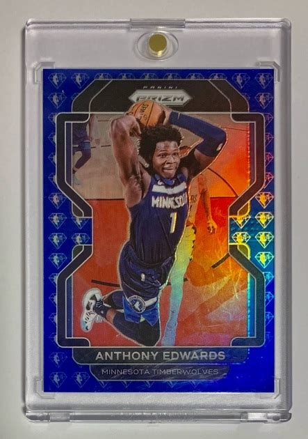 2021 22 Panini Prizm Basketball Base NBA 75th Anniversary Blue Prizm 37