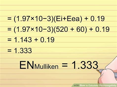 3 Clear And Easy Ways To Calculate Electronegativity WikiHow