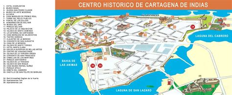 Mapa turístico de Cartagena 2023 Dicas incríveis