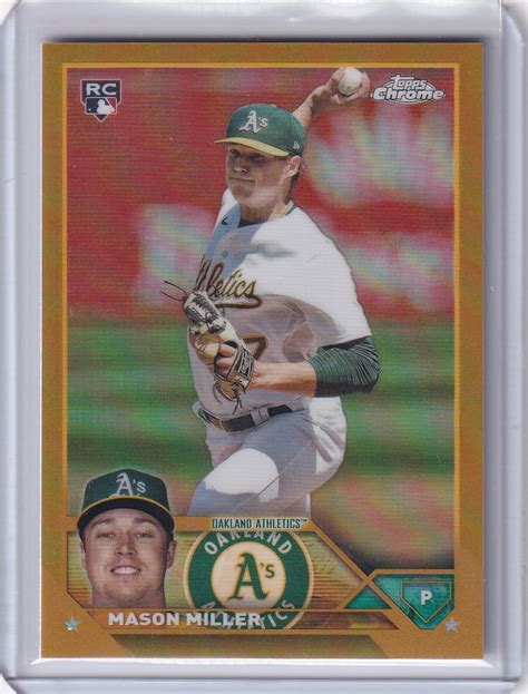 Mlb Topps Chrome Update Mason Miller Gold