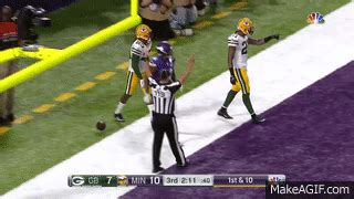 Stefon Diggs Comes Down With An Awesome TD Catch Packers Vs Vikings