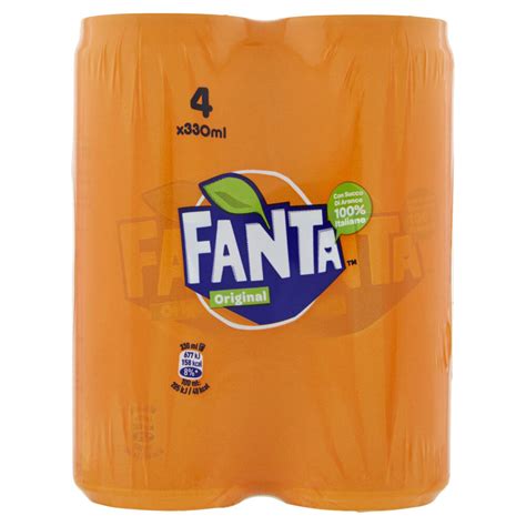 Fanta Original Lattina 330ml X4 NonPesa It Spesa Online