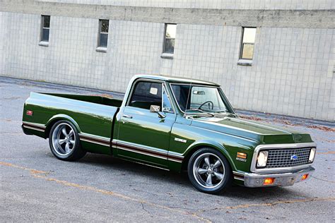 This Sequoia Green 1972 C10 Has The Right Vibe Hot Rod Network