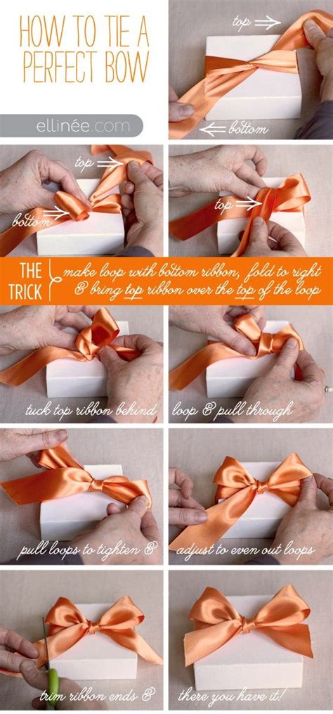 Tuesday Tutorial How To Tie A Pretty Ribbon Bow Crafts Christmas