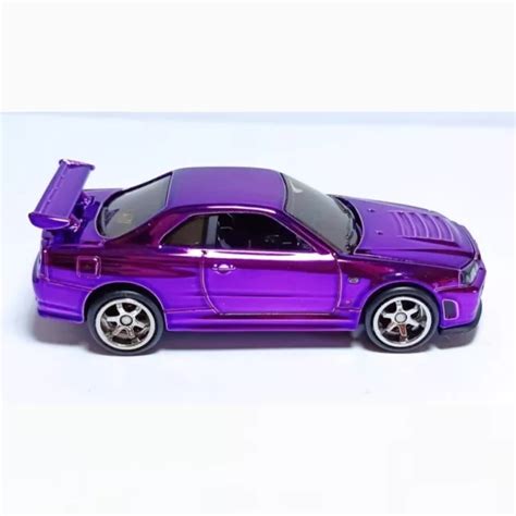 Replica Hot Wheels Rlc Nissan Skyline R R Gt R Gtr Viola Sciolto Eur Picclick It