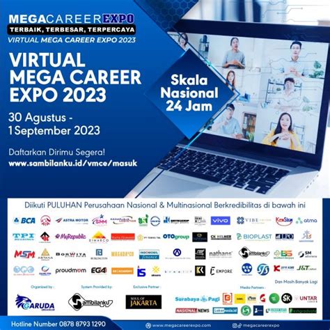 Job Fair Virtual Mega Career Expo Budi Luhur Career Center