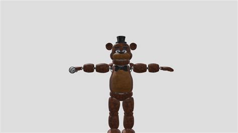 Freddy Fazbear Download Free 3d Model By Dwall8611 [05632e3] Sketchfab