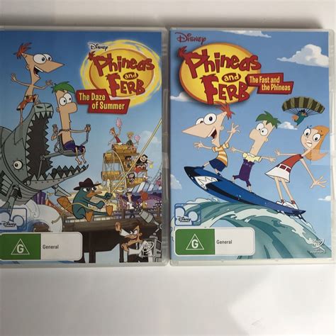 Phineas And Ferb The Daze Of Summer Fast And The Phineas Disney Dvd Region 4 9398521775035