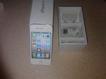 Apple Iphone 4. White 32gb. Brand New. Call Me Charles 08083956361 ...