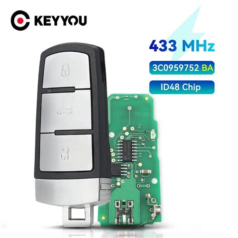 KEYYOU Mando A Distancia Inteligente Para Coche Llave Sin Llave