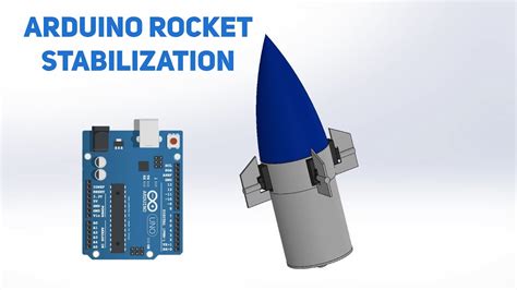 Homemade Arduino Stabilized Model Rocket Youtube