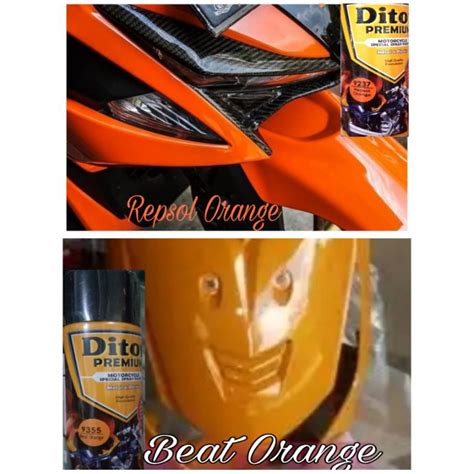 Jual DITON PREMIUM ORANGE REPSOL BEAT NIINJA TRAMONTO STABILO