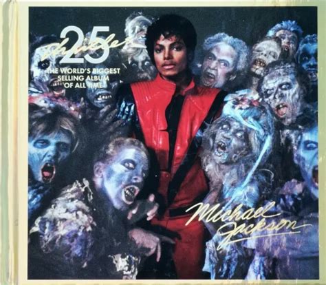 Michael Jackson Thriller Th Anniversary Zombie Book Edition Cd Dvd