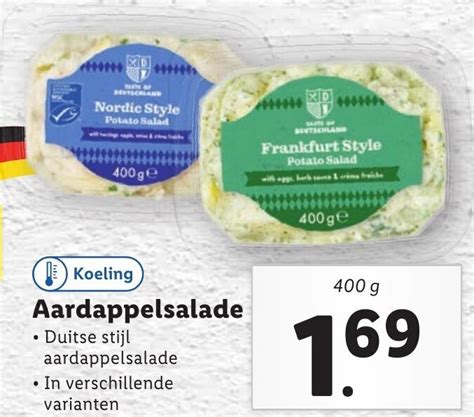 Aardappelsalade 400g Aanbieding Bij Lidl