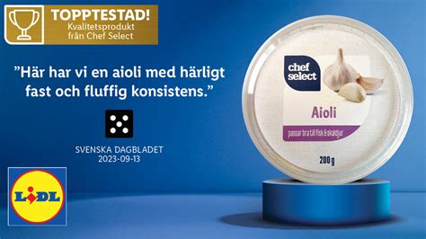 Lidls Aioli H Gt Rankad I Test Lidl Sverige