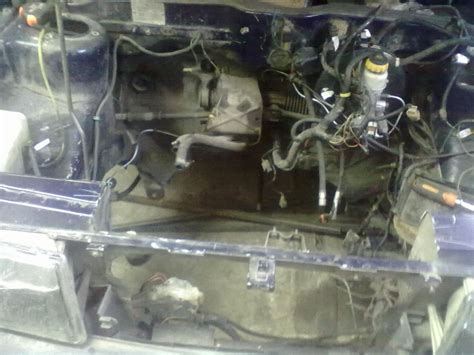 разборная рамка радиатора — Lada 21099, 1,5 л, 1997 года | кузовной ...