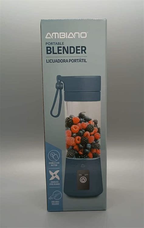 Ambiano Portable Blender Aldi Reviewer