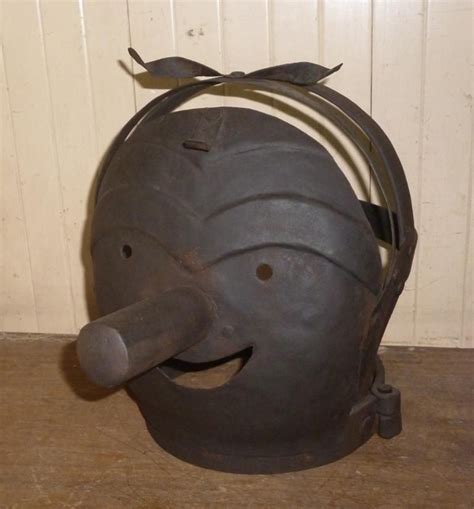 Brank Scolds Bridle Shame Mask Humiliation Torture Iron 0029 On Apr