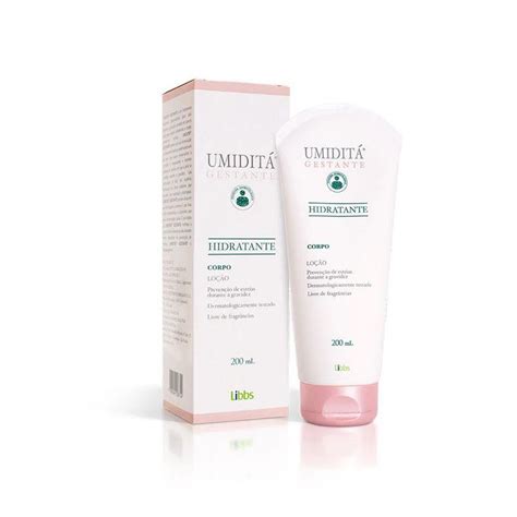 Loção Hidratante Corporal Umiditá Gestante 200ml LIBBS Hidratante