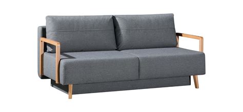 Querschläfer Schlaffunktion Mit Bettkasten Stoff Blaugrau Home