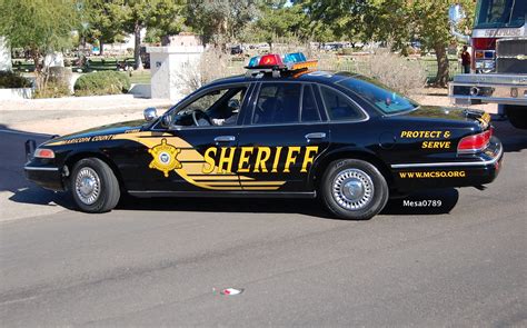 Maricopa County Sheriff Az Ford Crown Vic Taken Jan 2012 Mesa0789