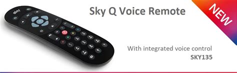 Sky Q Sky135 Telecomando Vocale Originale Compatibile Con Sky Q 1tb O