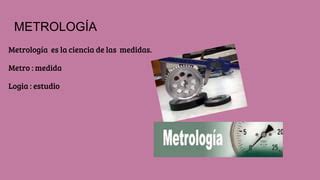 Metrologia Ppt Descarga Gratuita