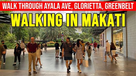 MAKATI CITY WALKING TOUR UPDATE 2023 Walk Through Ayala Avenue