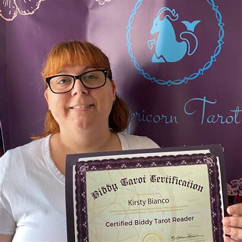 Biddy Tarot Certification Program Review Kirsty Bianco