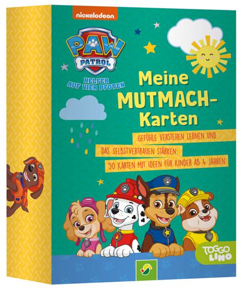 Paw Patrol Meine Mutmach Karten Ab Jahren Schwager Steinlein