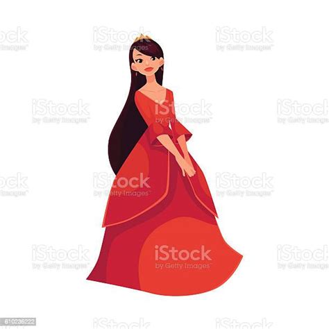 Cute Collection Of Beautiful Princess Stock Illustration Download