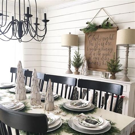 50 The Best Winter Dining Room Decorations Sweetyhomee