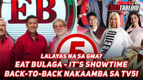 Eat Bulaga Its Showtime Back To Back Nakaamba Sa Tv Abante Tnt